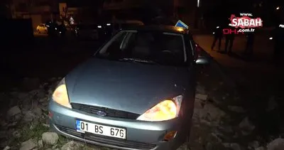 Adana’da müşterinin otomobiliyle polisten kaçmaya çalıştı, kaza yapınca yakalandı | Video