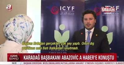Türkiye süper güç diyen Karadağ Başbakanı Dritan Abazovic: Başkan Erdoğan’a minnettarız | Video