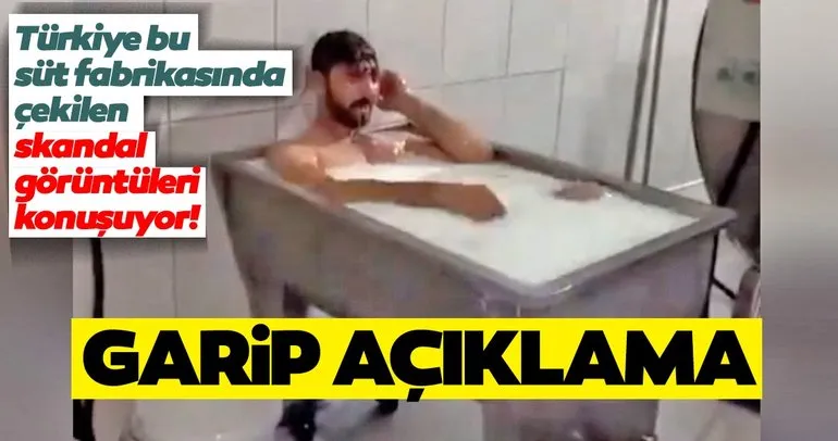 Konya’daki süt banyosu skandalıyla ilgili son dakika haberi! Konya’daki süt fabrikasından TikTok videosu hakkında garip açıklama...