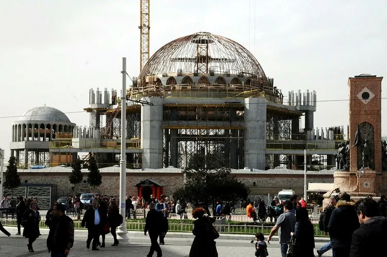 Beyoğlu Belediye Başkanı Ahmet Misbah Demircan: Taksim Camii’nin yüzde 90’nı tamamlandı