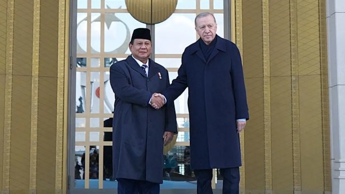 Erdoğan, Endonezya Cumhurbaşkanı’nı Külliye’de ağırladı: Gazze için güç birliği
