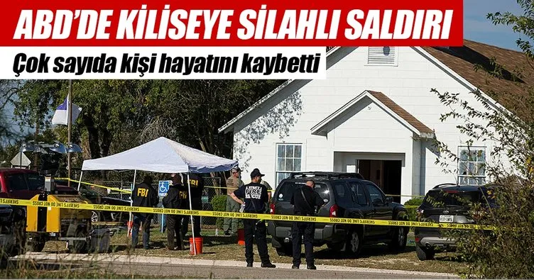 ABD'de kiliseye silahlı saldırı