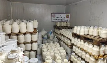 Ankara'da gıda sahtekarlığı: Niteliği değiştirilmiş 12 milyon TL'lik gıda ürünü ele geçirildi... 2 şüpheli gözaltına alındı #ankara