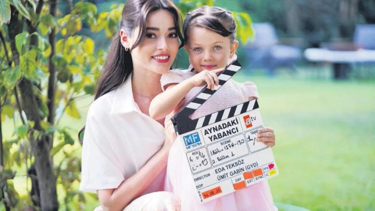 ‘Aynadaki Yabancı’ setinden ilk kareler!