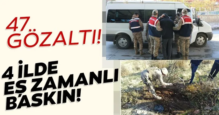 Siirt merkezli 4 ilde ’Narko-Kıran 56’ operasyonu: 47 gözaltı