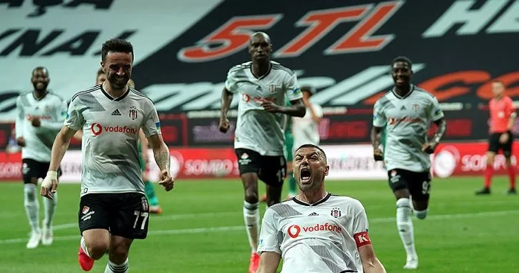 Beşiktaş Konya’yı Burak Yılmaz’la geçti! Beşiktaş 3-0 Konyaspor MAÇ SONUCU