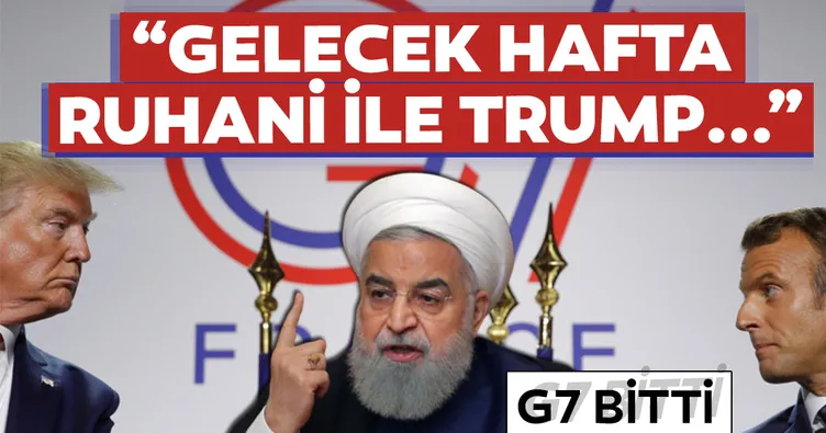 Son dakika haberi: G7 Zirvesi sona erdi