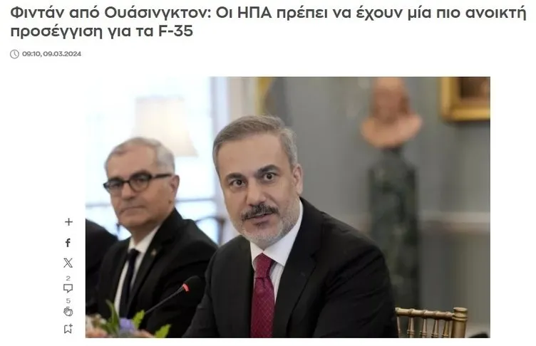 Yunan basını Türkiye’nin ABD hamlesiyle çalkalanıyor! Bakan Fidan’ın ziyareti manşete oturdu: Türkler geri adım atmıyor!