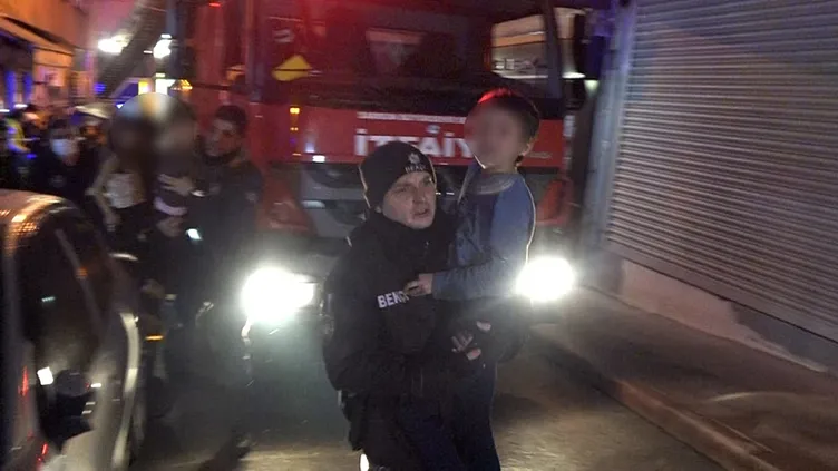 Samsun’da 4 katlı binada yangın çıktı: 11 kişi dumandan etkilendi