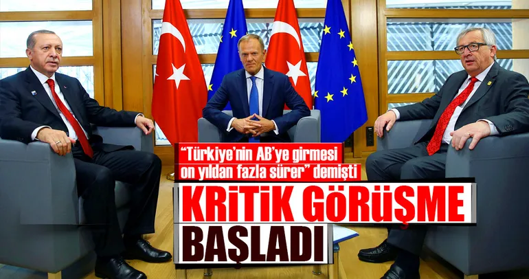 Son dakika: Brüksel’de kritik görüşme