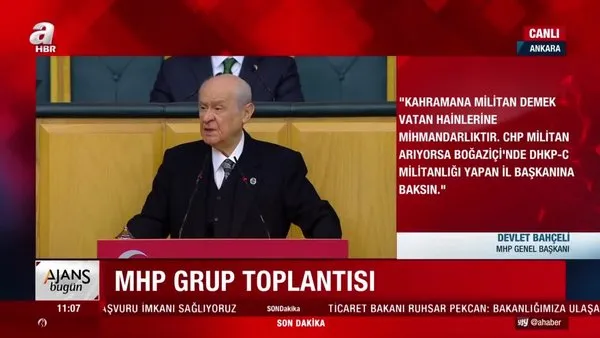 Son dakika: MHP Genel Başkanı Bahçeli'den MHP Grup Toplantısı'nde önemli açıklamalar  | Video