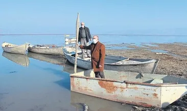 Marmara Gölü’nde kuraklık tehlikesi