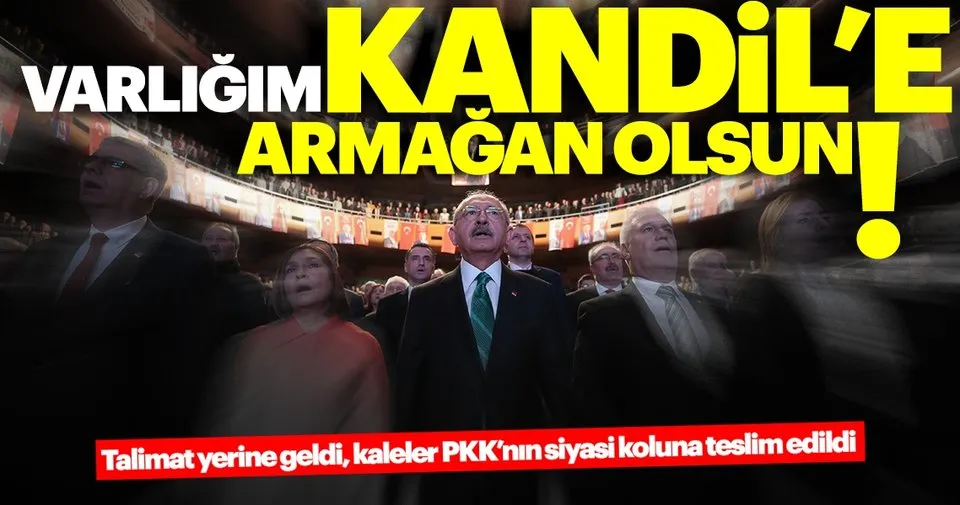 kilicdaroglu chp sinde kandil onayli