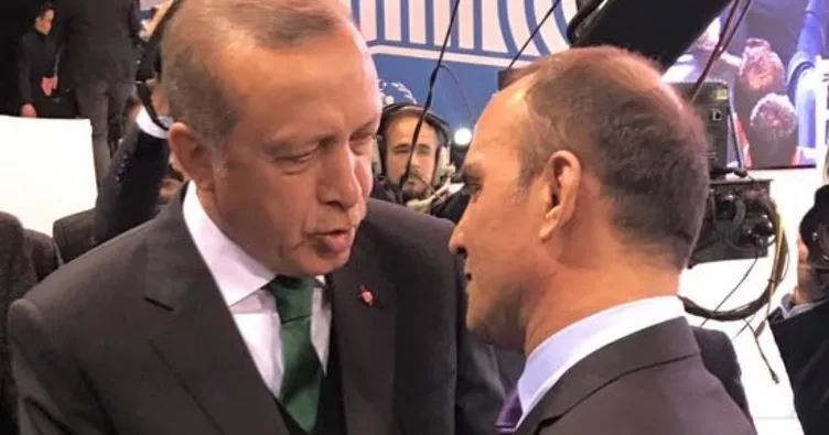 TÜGVA etkinliğinde Erdoğan-Öztürk buluşması