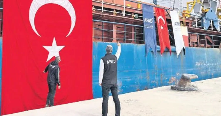 15. İyilik Gemisi Mısır’a ulaştı