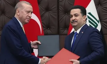 Türkiye ile Irak arasında farklı alanlarda 26 anlaşma imzalandı