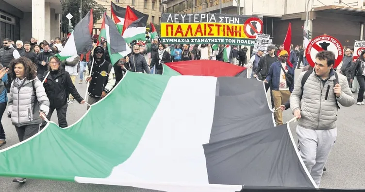 Dünya meydanları Filistin’i unutmadı