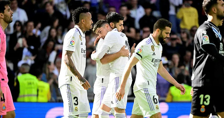 Real Madrid evinde Espanyol’u 3-1 yendi!