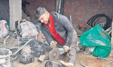 Azmiyle herkese örnek oldu