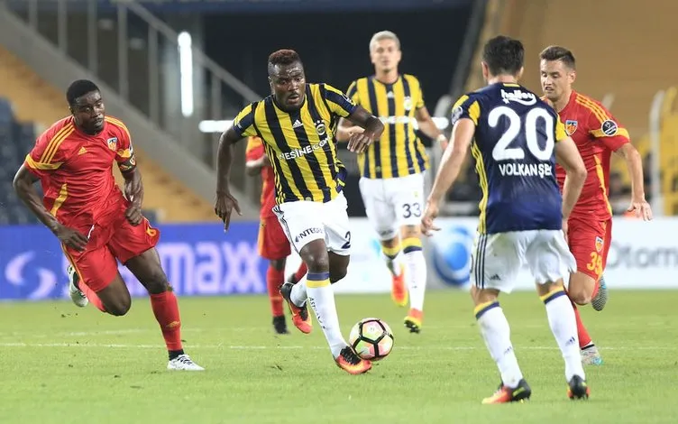 Fenerbahçe Kayserispor maçından kareler