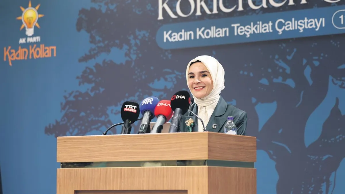 AK Parti siyasetinde kadın, kurucu güçtür AK Parti siyasetinde kadın, kurucu güçtür