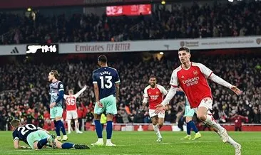 Premier Lig’de Arsenal, son dakikalarda attığı golle Brentford’u mağlup etti