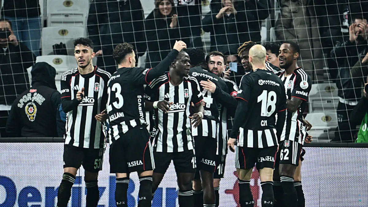 Beşiktaş evinde farka koştu! Göztepe karşısında 4 gollü zafer