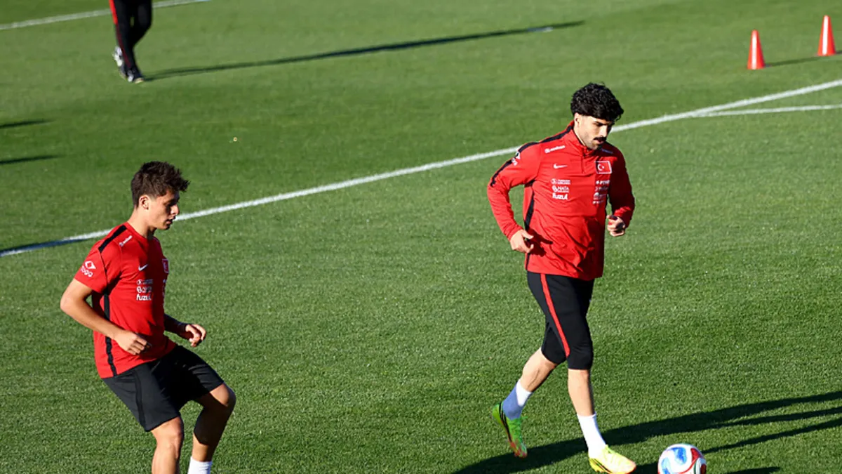 A Milli Futbol Takımı'nda Dünya Kupası hazırlıkları devam etti!