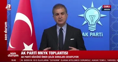 AK Parti Sözcüsü Çelik’ten Kılıçdaroğlu’nun ’Biden’ açıklamasına tepki: Siyasi akıl ile izah edilecek bir durum değil | Video