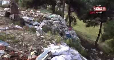 İzmir Buca’da cennet doğayı çöplüğe çevirdiler | Video