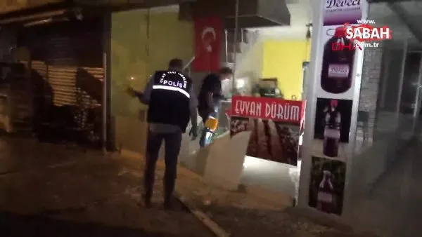 Adana'da dürümcüye kalaşnikoflu tabancalı saldırı