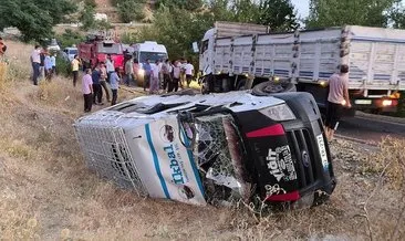 Adıyaman’da trafik kazasında 12 kişi yaralandı