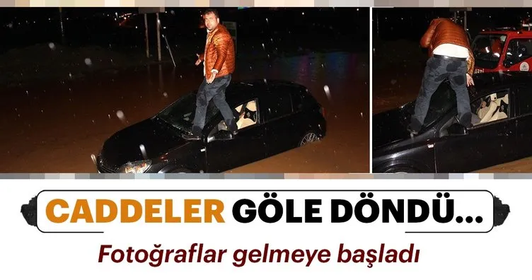 Adıyaman’da sağanak sele neden oldu