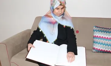 Doğuştan görme engelli kadının örnek yaşam çabası #diyarbakir