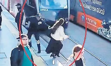 Faciayı güvenlik görevlisi önledi #kayseri