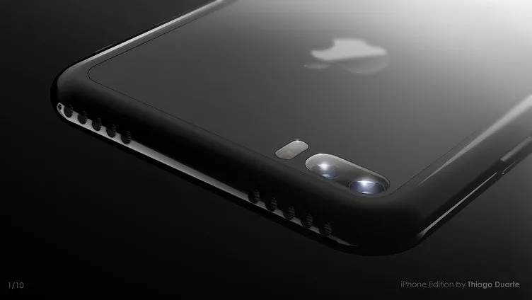 Zarif tasarımlı iPhone Edition konsepti