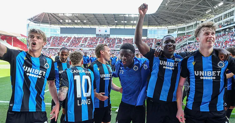 Belçika’da şampiyon Club Brugge!