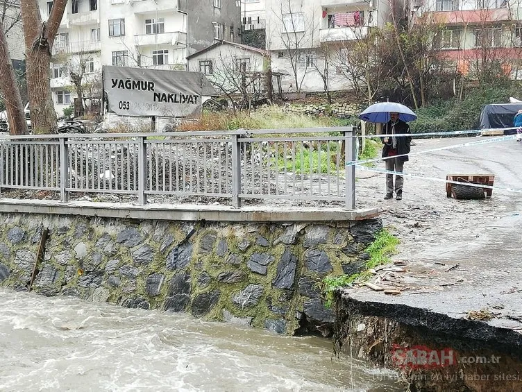 Sarıyer’de belediye köprüyü yıkınca onlarca araç ve insan mahsur kaldı
