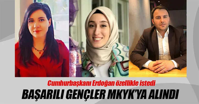 Başarılı gençler MKYK’ya alındı
