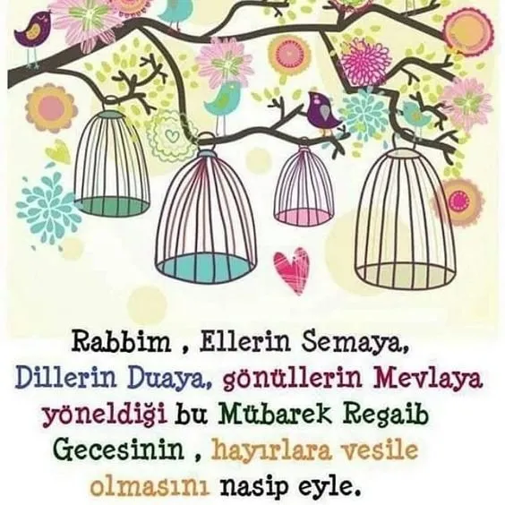 En güzel 2018 Regaip Kandil mesajları bu sayfada! İşte Resimli Regaip Kandili kutlama mesajları