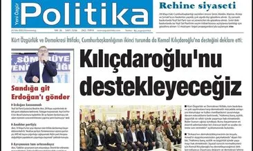 Avrupa’da yayın yapan PKK paçavrasında manşet: Kılıçdaroğlu’nu destekleyeceğiz