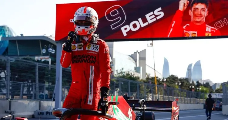Formula 1’de Azerbaycan Grand Prix’sine Charles Leclerc ilk cepte başlayacak!
