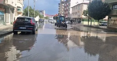 Iğdır’da yağış yolları göle çevirdi #igdir