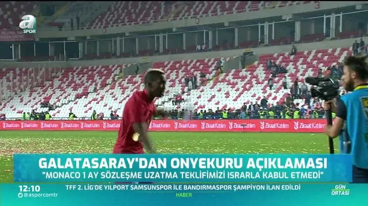 Galatasaray'dan Onyekuru açıklaması