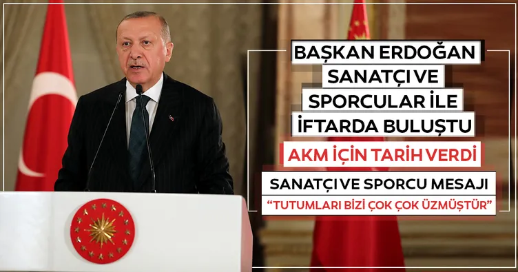 Erdoğan: 2021'de AKM'yi inşallah opera binası olarak yetiştireceğiz