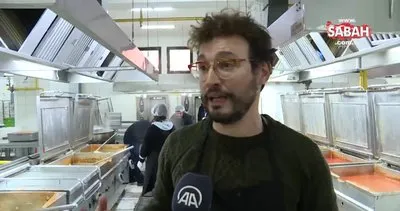 İtalyan şef Danilo, Malatya’da depremzedeler için mutfağa girdi | Video