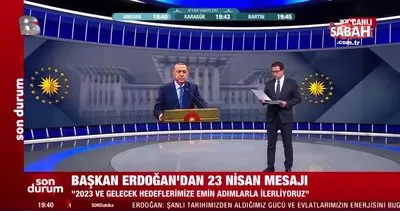 Başkan Erdoğan’dan 23 Nisan mesajı! Yüce Meclisimiz ilelebet varlığını sürdürecektir | Video