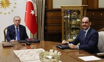 Külliye’de kritik toplantı! Başkan Erdoğan MİT Başkanı Kalın ve Adalet Bakanı Tunç’la görüştü