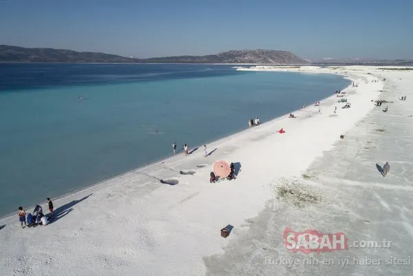 Salda Gölü'ne 1 milyondan fazla ziyaretçi bekleniyor! İşte son günlerin çok konuşulan Salda Gölü...