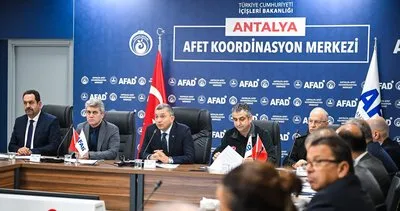 Antalya’da il Afet ve acil durum koordinasyon kurulu toplantısı gerçekleştirildi #antalya
